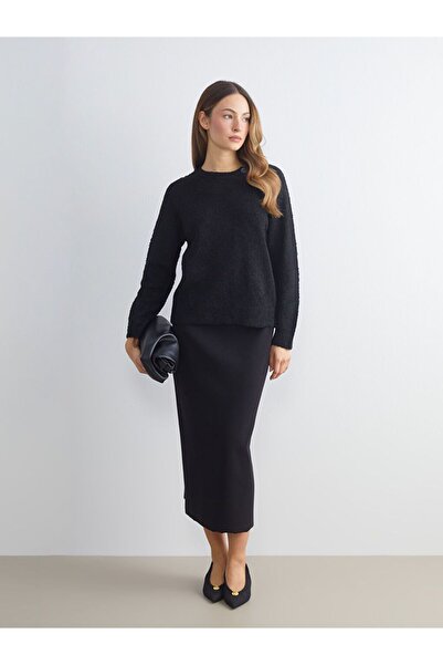 LC Waikiki Elastic Waist Knitted Skirt