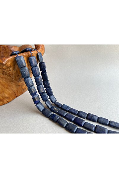 ŞİFA SHOP Doğal taş lapis lazuli dizi 18x13 mm dikdörtgen