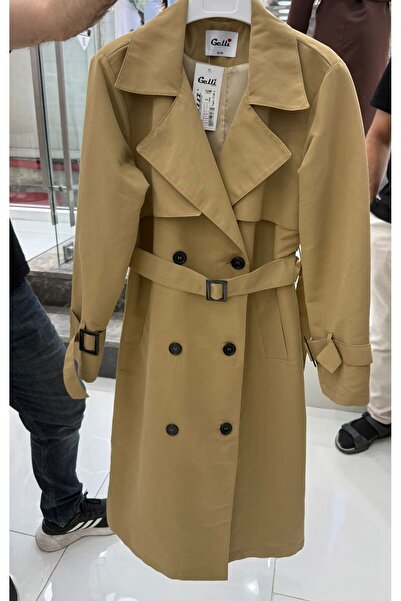 MODAGK Classic Cut Camel Trench Coat