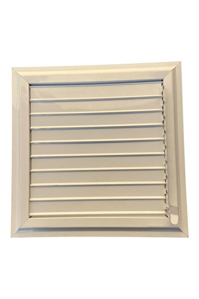 irişka Aluminum Ventilation Grille White 44x44 cm