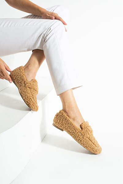 BYRAMSE Women's Plush Lined Low Sole Useful Daily Home Office Shoes