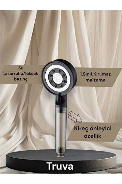 teknotrust Filtreli, su tasarruflu, kireç önleyici duş başlığı