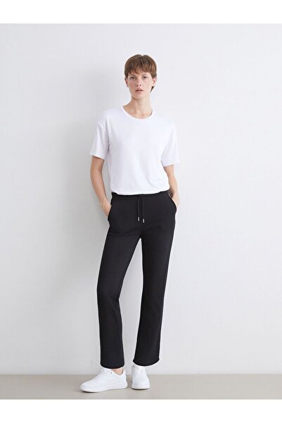 LC Waikiki LCWAIKIKI Basic Beli Lastikli Kadın Kalın Eşofman Altı