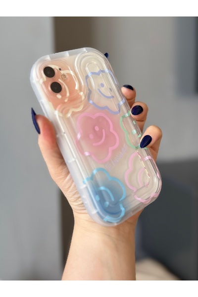 MİRAZ TASARIM iPhone 11 Airbag Model Flower Patterned Case2