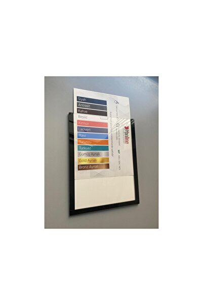 Yönline 10 Pcs A4 Black Document Certificate Frame Self Adhesive Easy Replace Foil