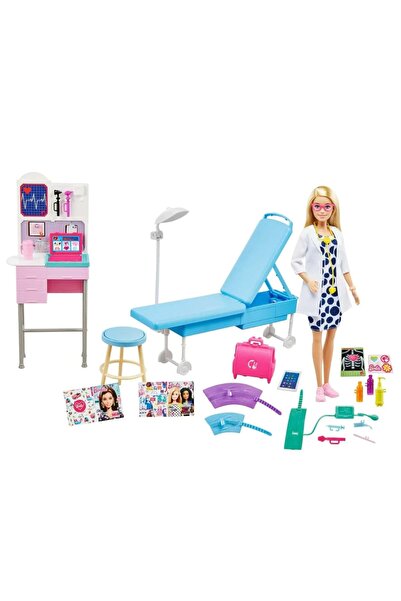 Barbie Bebek Doktor ve Oyun Seti GWV01