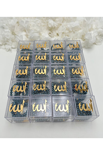 lenagiftworkshop 20 pieces of gift boxed pearl prayer beads (mevlid-hajj-umre...