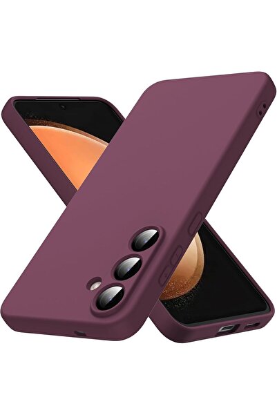 Rivor Samsung Galaxy A37 Uyumlu Kılıf Kamera Çıkıntılı İpeksi Yumuşak Dokulu ...
