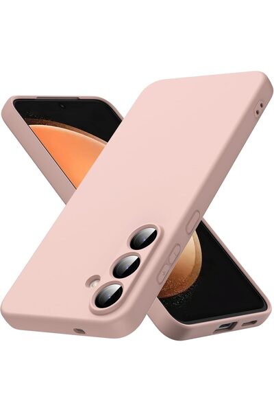 Rivor Samsung Galaxy S25 FE Uyumlu Kılıf Kamera Çıkıntılı İpeksi Yumuşak Doku...