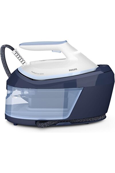 Philips Versuni PerfectCare 6000 Series Steam Generator - 2400W, 500g Steam Boost, 6.5 Bar Pressure,