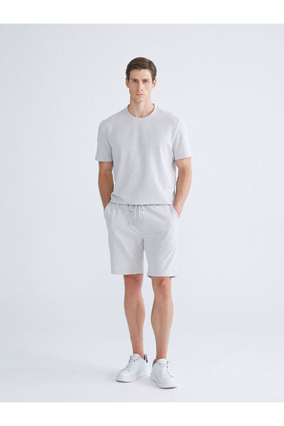 LC Waikiki Gray Standard Fit Men's Shorts