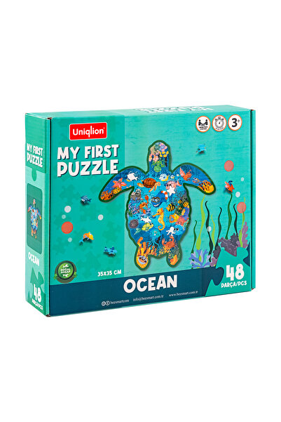 Uniqlion Ahşap Puzzle Su Altı (Ocean)