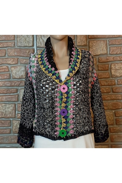 El örgüsü Ydr Design Cardigan