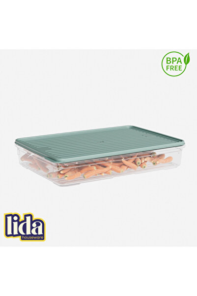 Lida Houseware 2200 ml Smart Plastic Storage Container