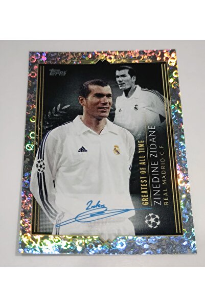 Topps أعظم لاعب على الإطلاق زين الدين زيدان