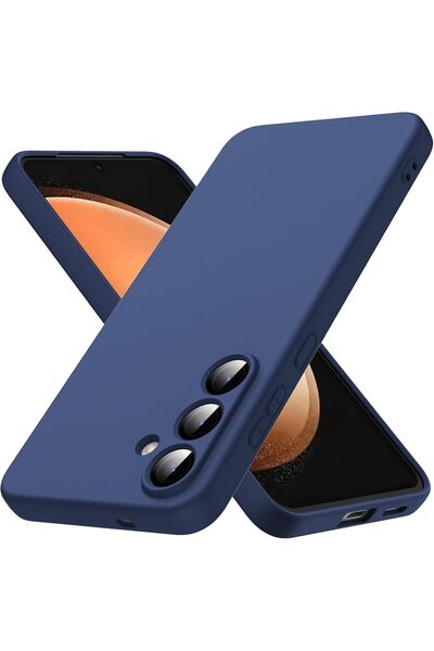 Rivor Samsung Galaxy S25 FE Uyumlu Kılıf Kamera Çıkıntılı İpeksi Yumuşak Doku...