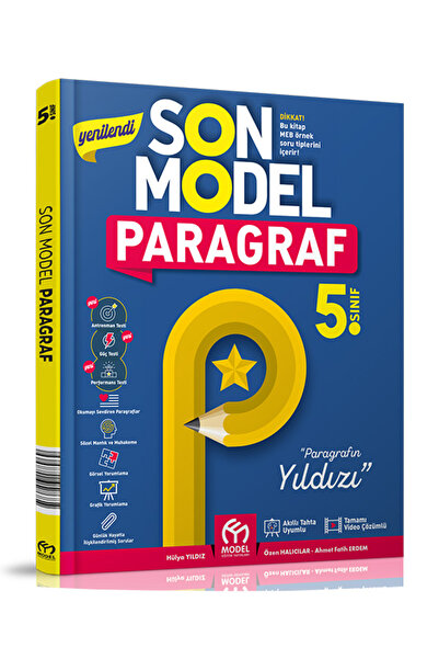 Model Eğitim Yayınları 5. Sınıf Son Model Paragraf