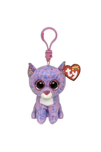 Genel Markalar TY Cassidy Lavanta Renkli Kedi Anahtarlık