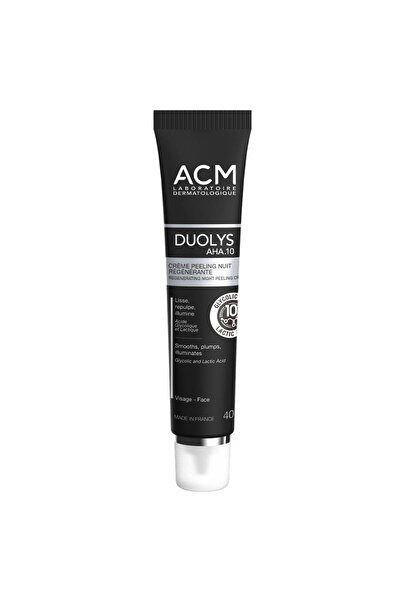 ACM Laboratoire dermatologique Cremă exfoliantă regeneratoare de noapte Duolys AHA.10 ACM, 40 ml
