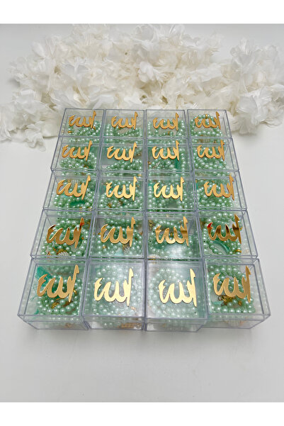 lenagiftworkshop 20 Decorative Boxed Pearl Prayer Beads (Mevlid-Hajj-Umrah-Su...