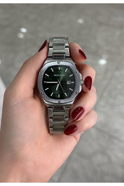 Tulpar Supleon Special Series Steel Band Calendar Men's Wristwatch