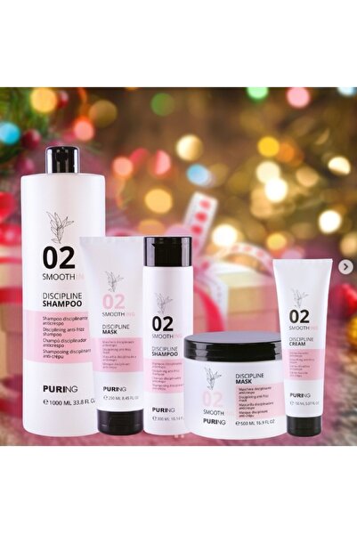 PURING 02 SMOOTHING Discipline Kabarıklık Önleyici Pürüzsüzleştirici Şampuan 1000 ml
