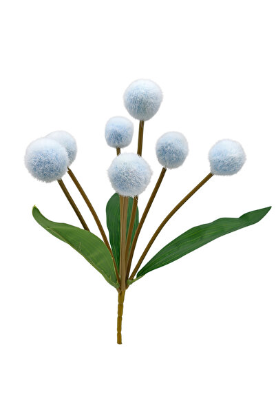 Çınar çiçekçilik Floare artificială Buchet mic Pompon 7 ramuri 30cm înălțime.