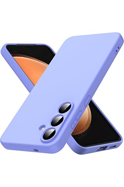 Rivor Samsung Galaxy S25 FE Uyumlu Kılıf Kamera Çıkıntılı İpeksi Yumuşak Doku...