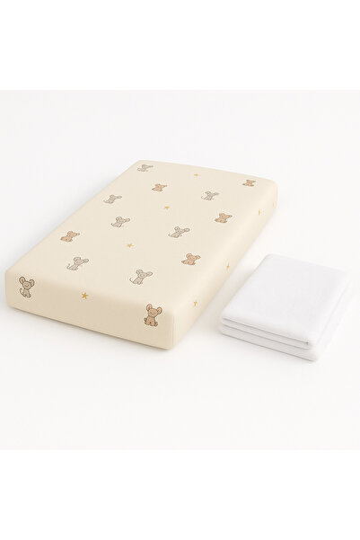 SmartNest Children's Mattress Set 130x60x12 + Waterproof Protection 2-6 years - ASC4146