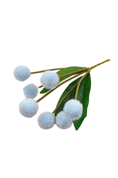 Çınar çiçekçilik Floare artificială Buchet mic Pompon 7 ramuri 30cm înălțime.