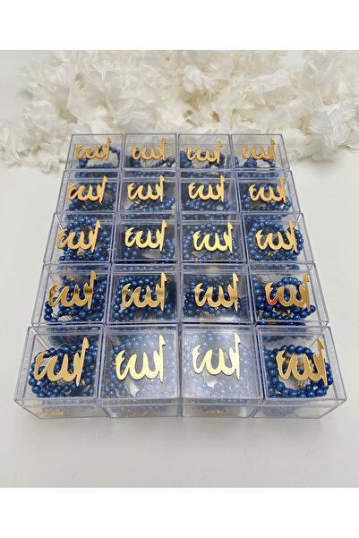 lenagiftworkshop 20 pieces of gift boxed pearl prayer beads (mevlid-hajj-umre...