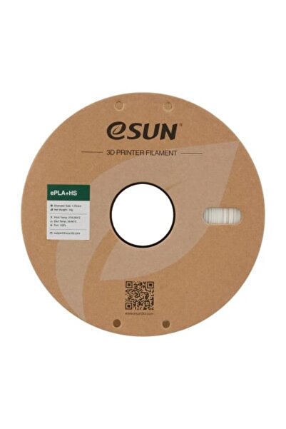 eSun e Pla + HS High Hyper Speed Yüksek Hızlı Filament 1.75 mm 1 KG Beyaz