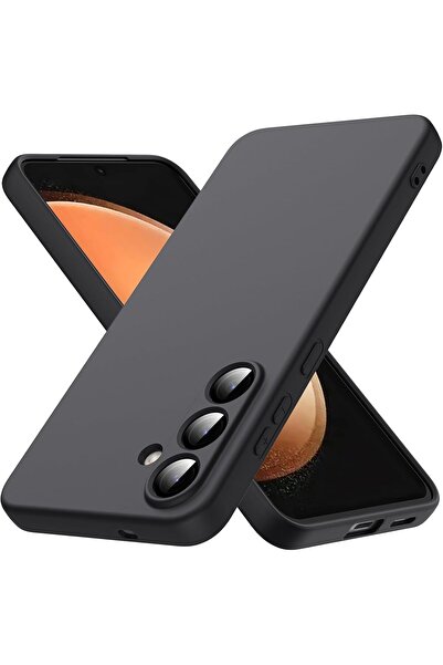Rivor Samsung Galaxy S25 FE Uyumlu Kılıf Kamera Çıkıntılı İpeksi Yumuşak Doku...
