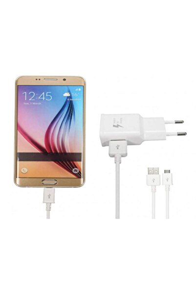 SIKS Cablu de date microUSB pentru încărcare, lungime 1 m, alb