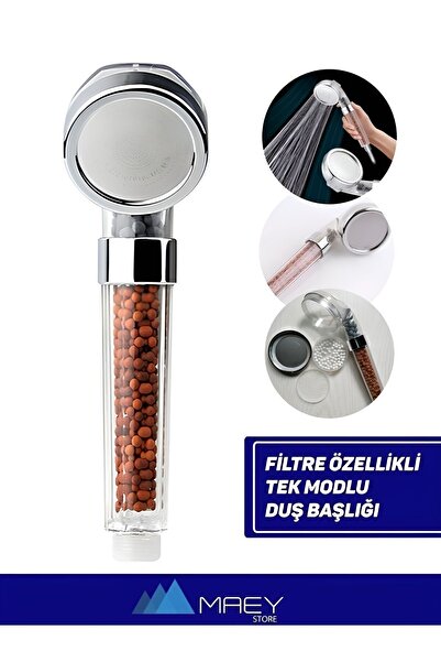 teknotrust Tasarruflu, Boncuklu, Tazyikli, Filtreli, Metalik El Duşu
