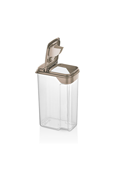 MUF HOME Double Function Lid Food Storage Container Modern Practical Pouring System Grain Storage Container 3600ml