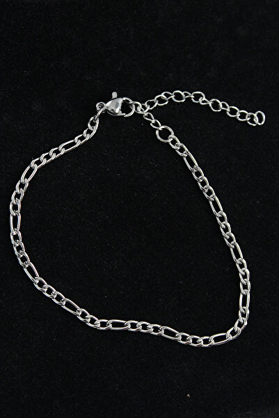 Epilons سوار رجالي من الفولاذ 316L موديل فيجارو فضي اللون - TJ-EB3738