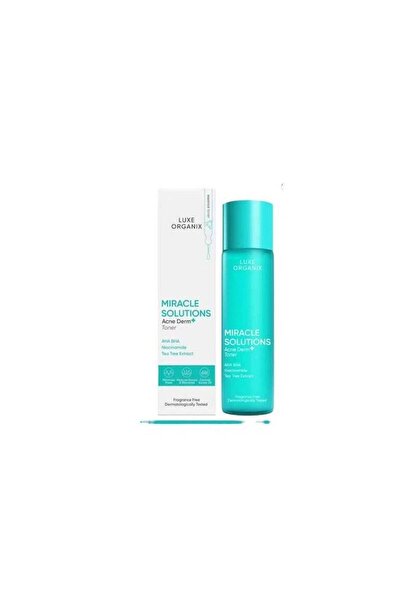 LUXE ORGANIX Miracle solutions acne derm toner