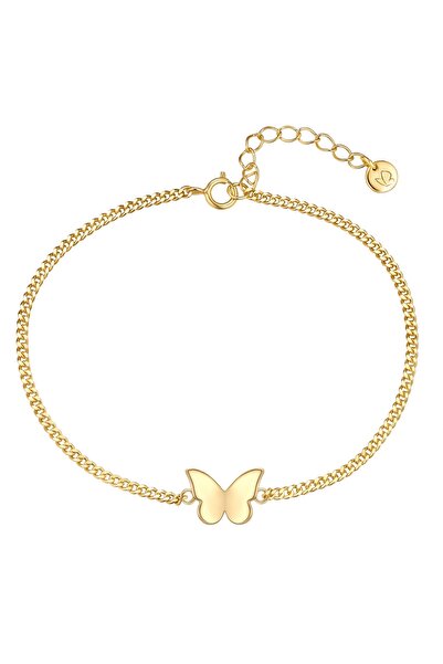Glanzstücke München Silberarmband Armband Sterling Silber gelbgold