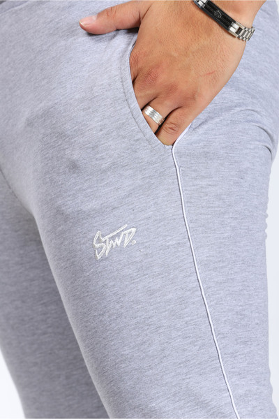 LİFERA Baggy Men's Trousers with Side Piping Detail