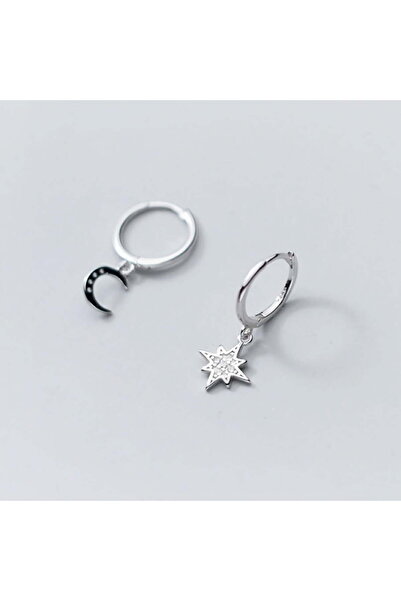 Silver berry S925 Celestial -Star and Moon Earrings