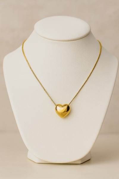 Z&T ACCESORIES قلادة قلب أنيقة