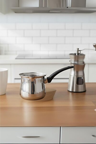 HSDemirci إبريق قهوة ستانلس ستيل 650 مل