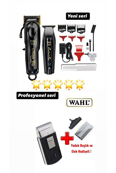 Wahl Magic Clip + Detailer Li Profesional Barber Combo Saç Kesme Makinesi