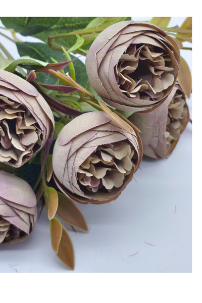 Çınar çiçekçilik Изкуствени цветя с малки глави в пастелни цветове Erengül 6 стъбла с височина 30 cm