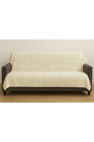 Home Bohem Tarzı Pamuklu Kaymaz Koltuk Örtüsü 180x220 – Yıkanabilir & Dayanıklı Kumaş