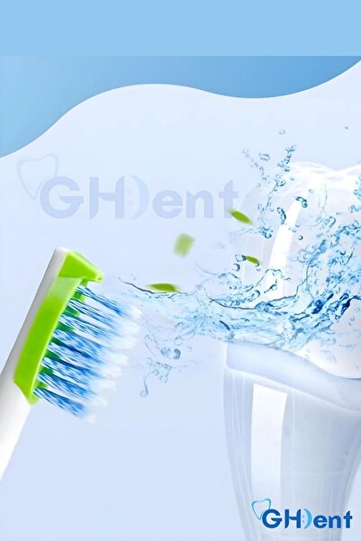 GHDENT SH16 Yedek Fırçalı Başlık 3’lü Paket - BPA Free & FDA Kriterlerine Uygun (Yalnızca SH16 Uyumlu)