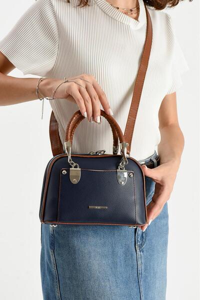 H&D COLLECTİON 5 Compartments, a Quality, Double Strap Lined Hand and Shoulder Bag Suitable for Daily Use