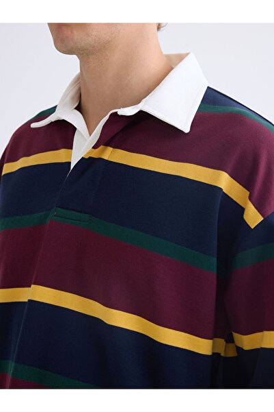 LC Waikiki XSIDE Polo Yaka Uzun Kollu Erkek Sweatshirt