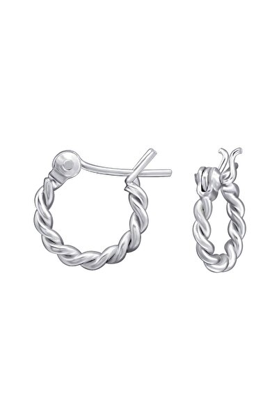 Silver berry S925 Twisted Earrings